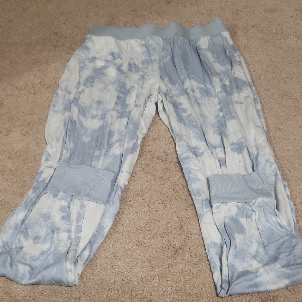 Target Blue Tie-Dye Pajama Set